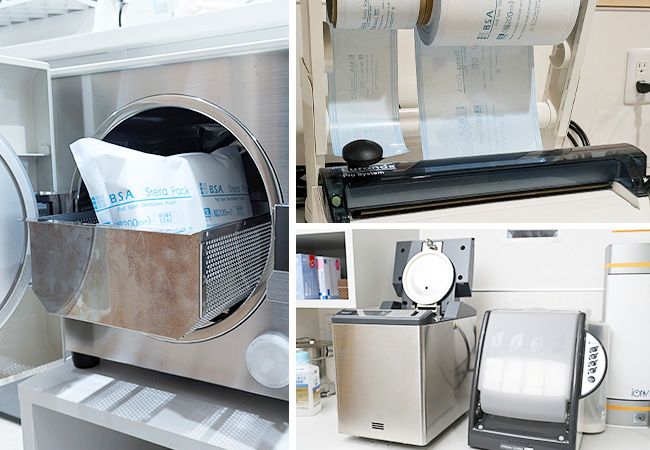 用途に合わせた滅菌器